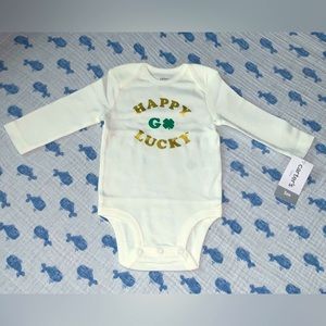 Carters St. Patrick’s Day Onesie Size 3 months